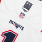 Nike NFL Game Team colour jersey Cam Newton New England Patriots White