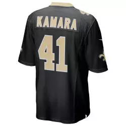 Camiseta NFL Alvin Kamara New Orleans Saints Nike Game Team colour Negro