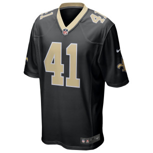 Nike NFL Game Team colour jersey Alvin Kamara New Orleans Saints Black
