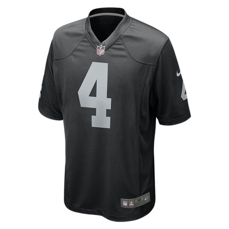 Nike NFL Game Team colour jersey Derek Carr Las Vegas Raiders Black