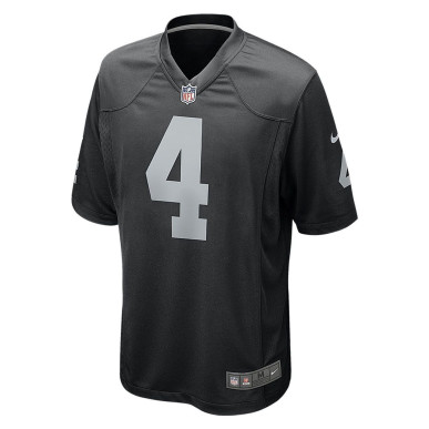 Camiseta NFL Derek Carr Las Vegas Raiders Nike Game Team colour Negro