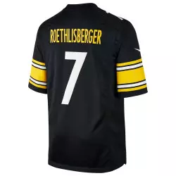 Maillot NFL Ben Roethlisberger Pittsburgh Steelers Nike Game Team colour Noir