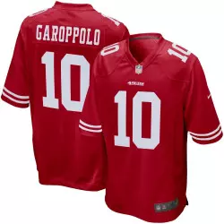 Maillot NFL Jimmy Garoppolo San Francisco 49ers Nike Game Team colour Rouge