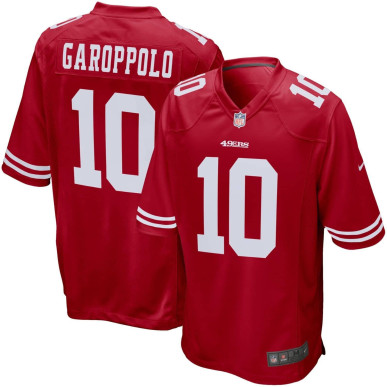 Camiseta NFL jersey Jimmy Garoppolo San Francisco 49ers Nike Game Team colour Rojo