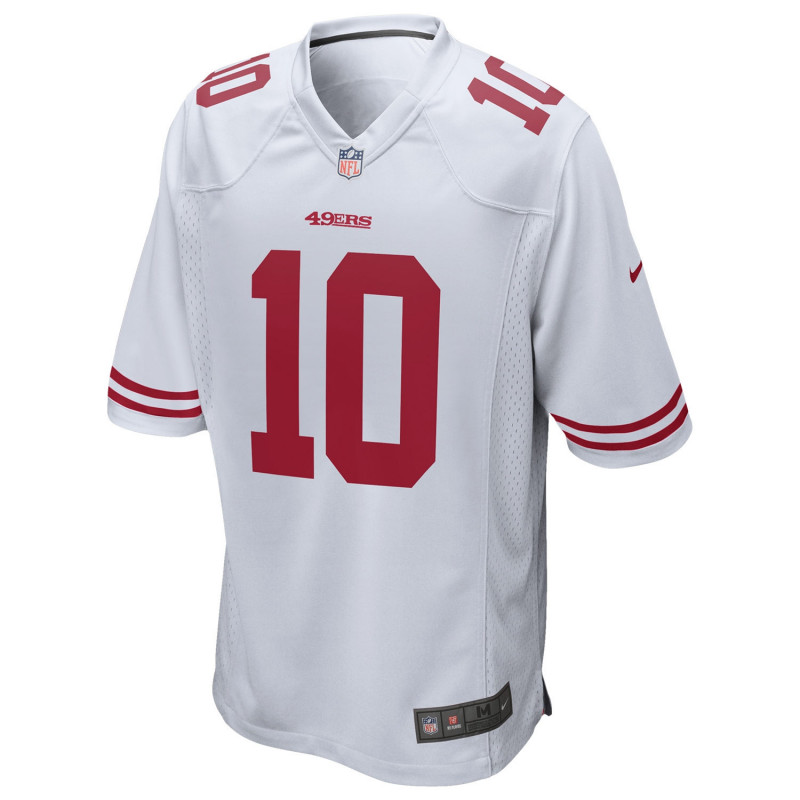 Camiseta NFL jersey Jimmy Garoppolo San Francisco 49ers Nike Game Team colour Blanco