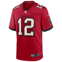 Camiseta NFL jersey Tom Brady Tampa Bay Buccaneers Nike Game Team colour Rojo