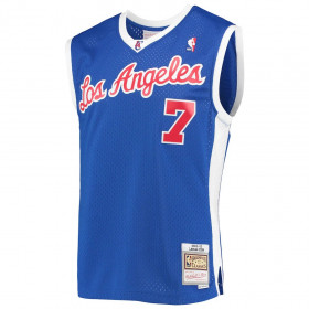 Camiseta NBA Lamar Odom Los Angeles Clippers 2002-03 Mitchell & ness NBA Hardwood Classics Swingman Azul