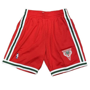 Short NBA Milwaukee Bucks 2008 Mitchell & Ness Swingman Rouge