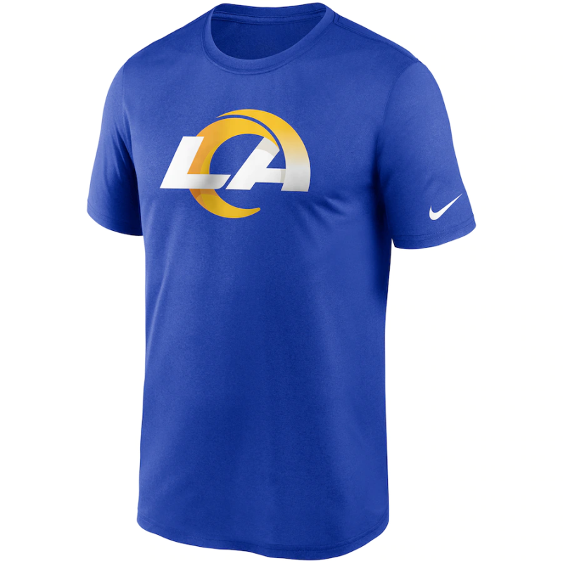 Nike Logo Essential T-shirt NFL Los Angeles Rams Royal Nike Logo Essential T-shirt NFL Los Angeles Rams Royal