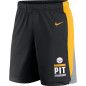 Short NFL Pittsburgh Steelers Nike Logo Core Knit negro para hombre