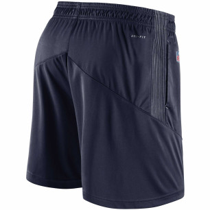 Short NFL Dallas Cowboys Nike Dry Knit Bleu marine pour homme