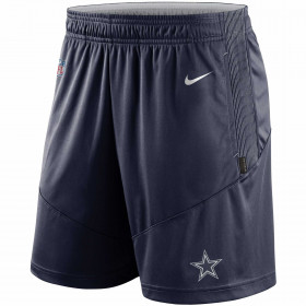Short NFL Dallas Cowboys Nike Dry Knit Bleu marine pour homme