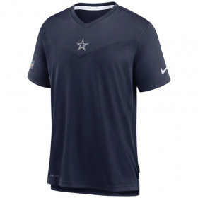 T-shirt NFL Dallas Cowboys Nike top Coach UV Bleu marine pour homme