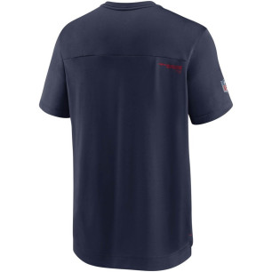 Men's Nike top Coach UV T-shirt NFL New England Patriots Navy