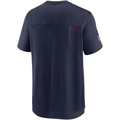 Men's Nike top Coach UV T-shirt NFL New England Patriots Navy