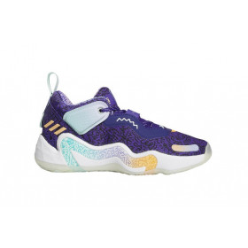 Chaussure de Basketball adidas D.O.N. Issue 3 Bleu marine pour Junior