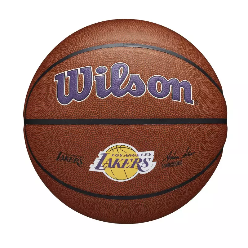 Pelota de baloncesto NBA Los Angeles Lakers Wilson Team Alliance Exterior