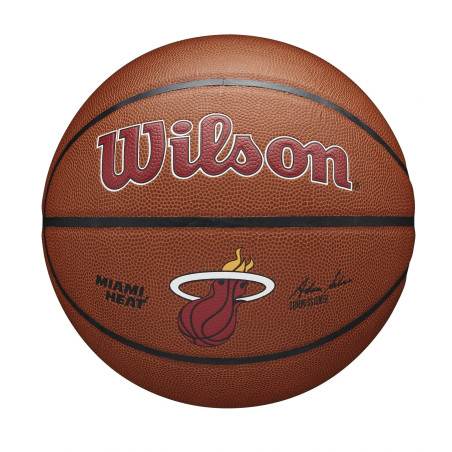 Wilson NBA Team Alliance Miami Heat Outdoor Basketball