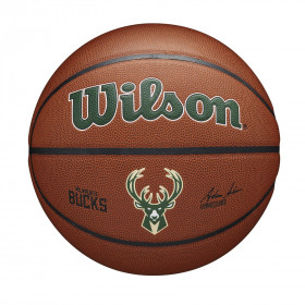 Pelota de baloncesto NBA Milwaukee Bucks Wilson Team Alliance Exterior