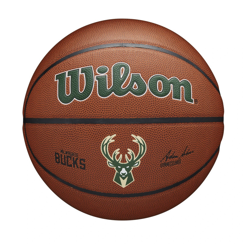 Wilson NBA Team Alliance Milwaukee Bucks Outdoor Basketball