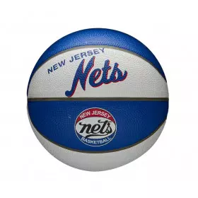 Mini Ballon de Basketball NBA Brooklyn nets Wilson Team Retro Exterieur