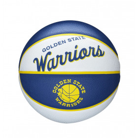 Mini Ballon de Basketball NBA Golden State Warriors Wilson Team Retro Exterieur