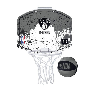Wilson NBA Team Brooklyn nets Mini Hoop Basketball