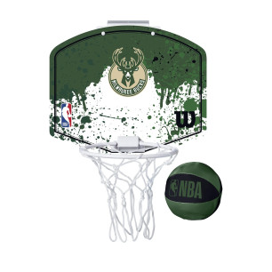Wilson NBA Team Milwaukee Bucks Mini Hoop Basketball