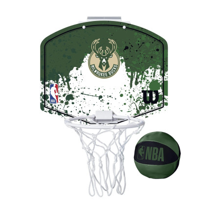 Wilson NBA Team Milwaukee Bucks Mini Hoop Basketball
