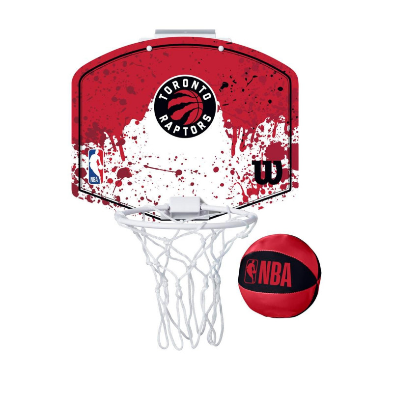 Mini Canasta de Baloncesto NBA Toronto Raptors Wilson Team