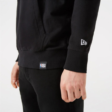 Men's New Era NBA Team Logo Hoody Brooklyn nets Black