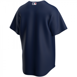 Camiseta de beisbol MLB Boston Red Sox Nike Replica Home Azul para Chico