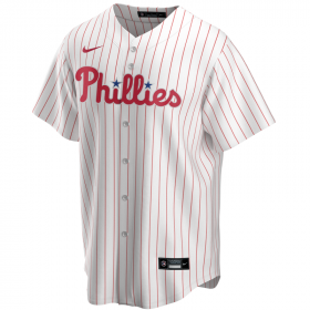 Camiseta de beisbol MLB Philadephia Phillies Nike Replica Home Blanco para nino