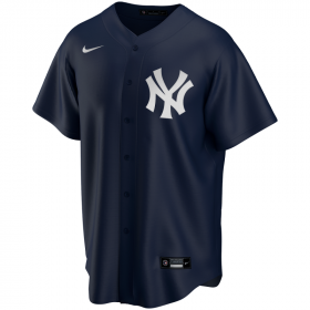 Maillot de Baseball MLB New-York Yankees Nike Replica Home Bleu marine pour Enfant