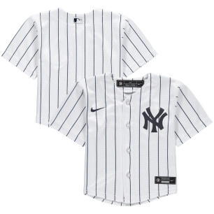 Youth's Nike Replica Home MLB jersey New-York Yankees White