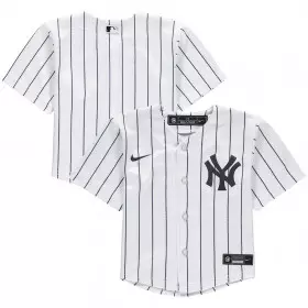 Camiseta de beisbol MLB New-York Yankees Nike Replica Home Blanco para Chico