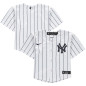 Camiseta de beisbol MLB New-York Yankees Nike Replica Home Blanco para Chico Camiseta de beisbol MLB New-York Yankees Nike Replica Home Blanco para Chico