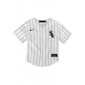 Camiseta de beisbol MLB Chicago White Sox Nike Replica Home Blanco para Chico
