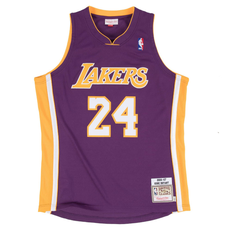 País de origen Obediencia Persona Camiseta NBA auténtico Kobe Bryant Los Angeles Lakers 2006-07 Mitchell &  ness Purpura