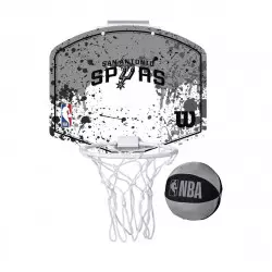 Mini panier de Basket NBA San Antonio Spurs Wilson Team
