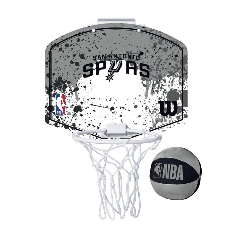 Mini Canasta de Baloncesto NBA San Antonio Spurs Wilson Team