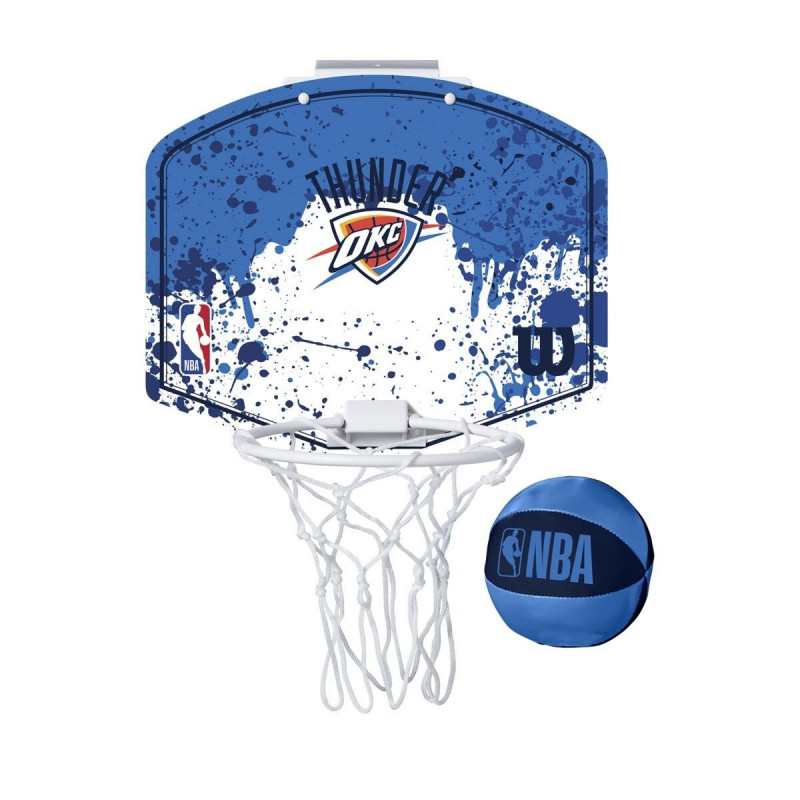 Mini Canasta de Baloncesto NBA Oklahoma city thunder Wilson Team