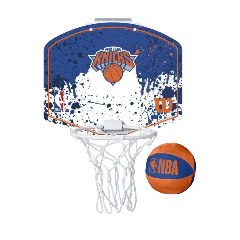 Mini Canasta de Baloncesto NBA New York Knicks Wilson Team