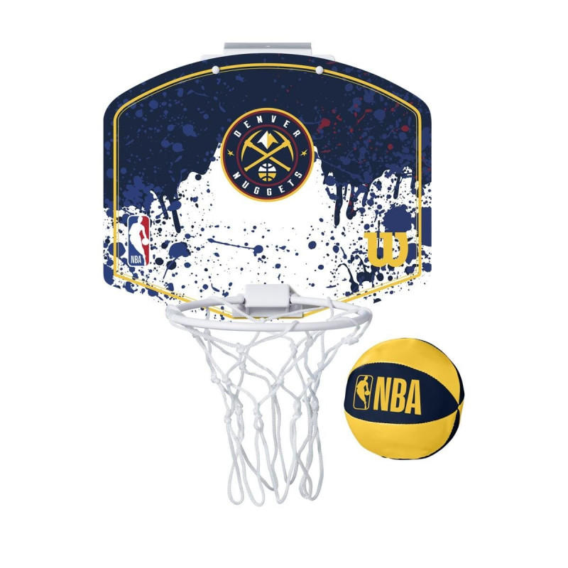 Mini panier de Basket NBA Denver Nuggets Wilson Team