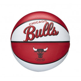 Mini Ballon de Basketball NBA Chicago Bulls Wilson Team Retro Exterieur