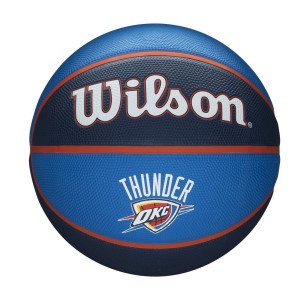 Pelota de baloncesto NBA Oklahoma city thunder Wilson Team Tribute Exterior
