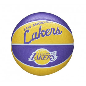 Mini Pelota de baloncesto NBA Los Angeles Lakers Wilson Team Retro Exterior