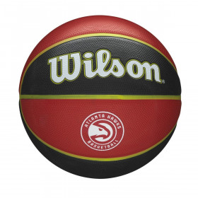 Ballon de Basketball NBA Atlanta Hawks Wilson Team Tribute Exterieur