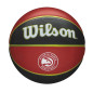 Ballon de Basketball NBA Atlanta Hawks Wilson Team Tribute Exterieur