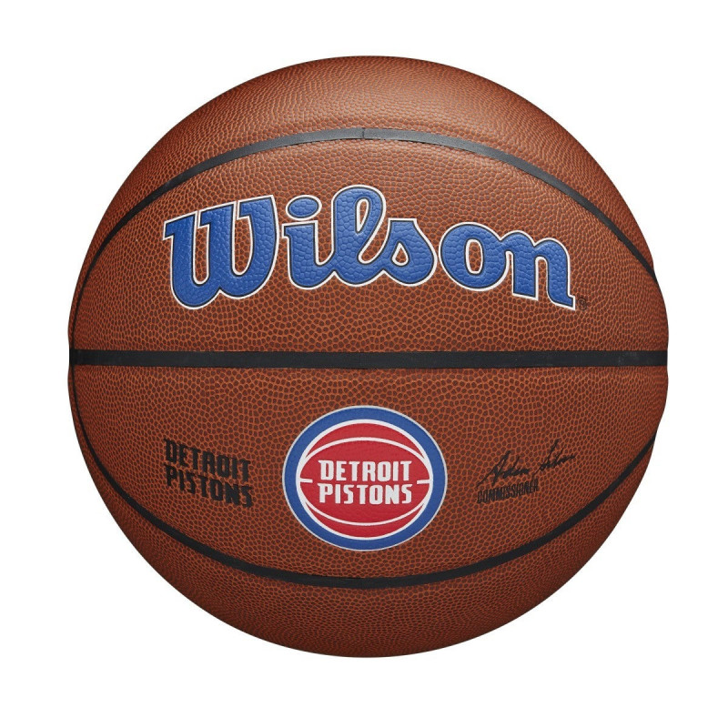 Wilson NBA Team Alliance Detroit Pistons Outdoor Basketball